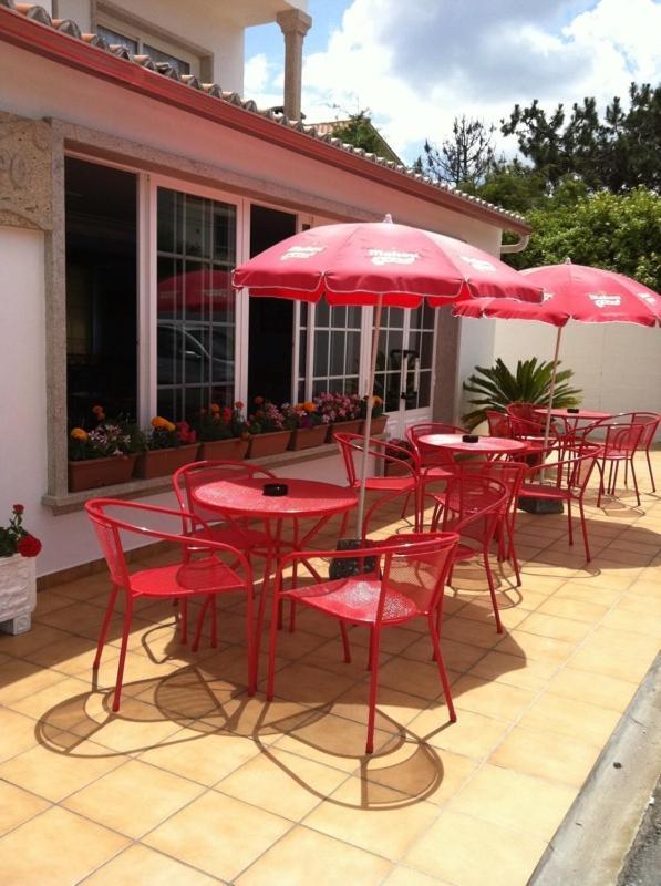 Hotel Pipo Sanxenxo Bagian luar foto