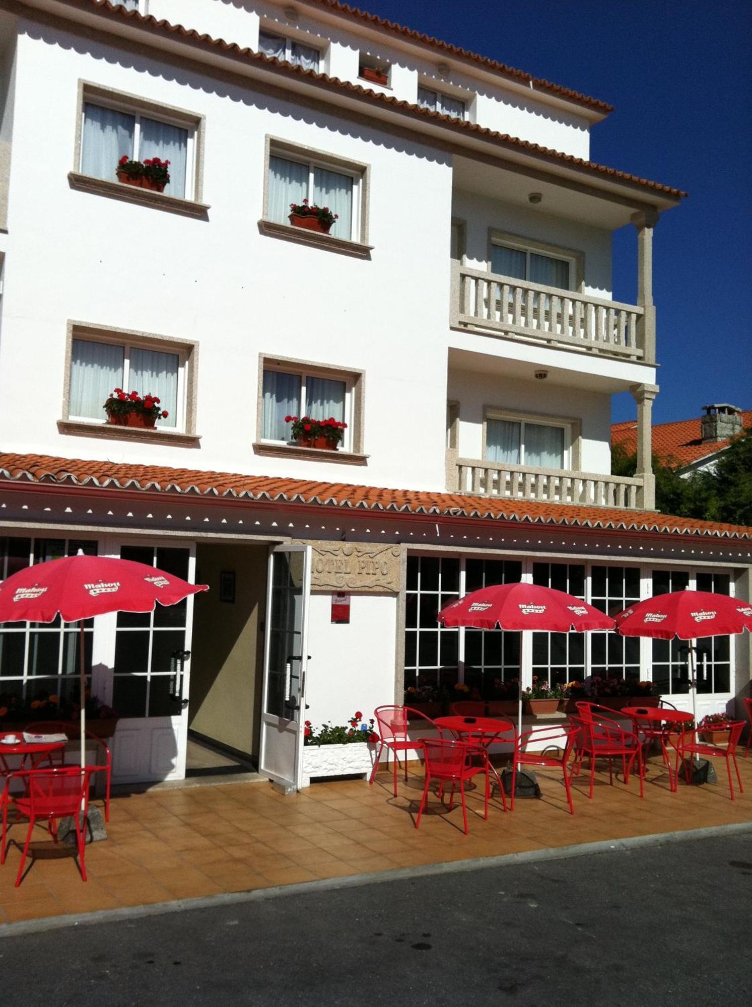 Hotel Pipo Sanxenxo Bagian luar foto