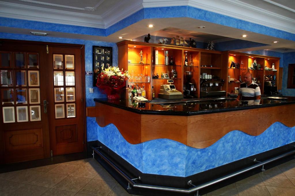 Hotel Pipo Sanxenxo Bagian luar foto