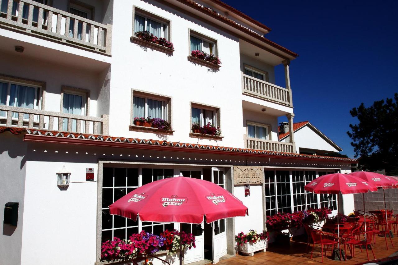Hotel Pipo Sanxenxo Bagian luar foto